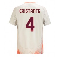 AS Roma Bryan Cristante #4 Replica Away Shirt 2024-25 Short Sleeve